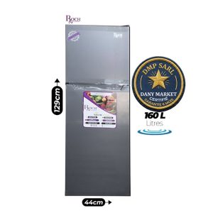 Réfrigérateur combiné ROCH 160L double porte – Économique et pratique