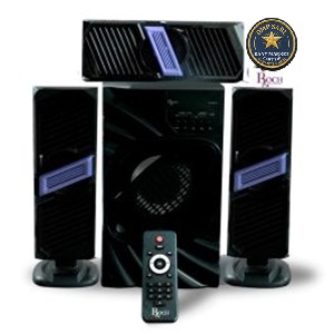 Woofer ROCH RS-PK01S 60W avec Bluetooth USB et radio FM noir design moderne