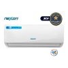 Climatiseur split mural NEXON NAC-S24R4-E 24000 BTU 3 CV installé dans un grand salon ou espace commercial