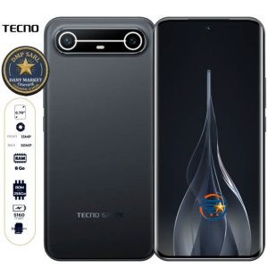 Smartphone TECNO Slim 256 Go avec écran AMOLED 144 Hz et batterie 5160 mAh à Douala Cameroun